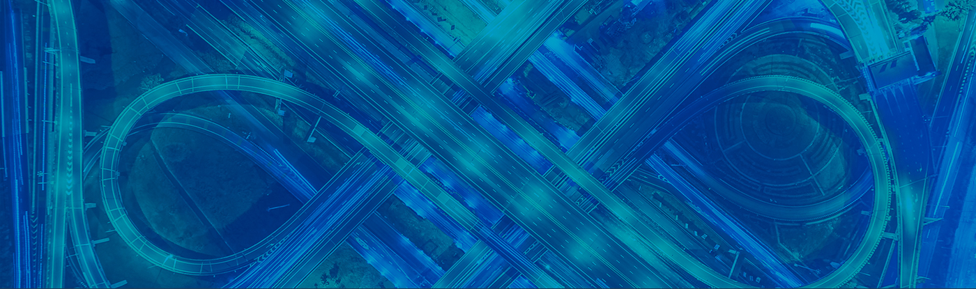 Blue interchange background