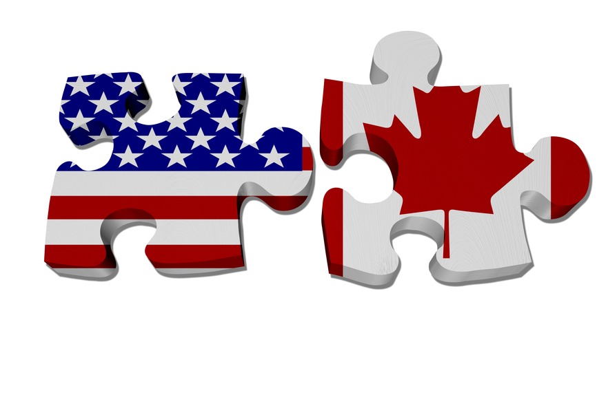 US-Canada cross border shipping puzzle