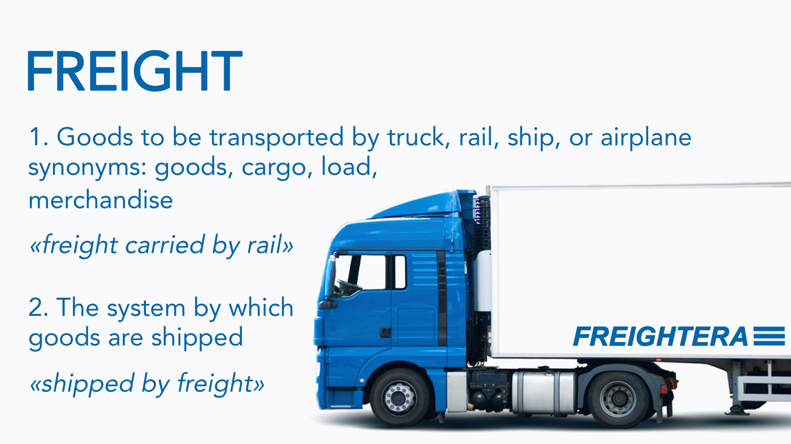 FREIGHT image definition Freightera