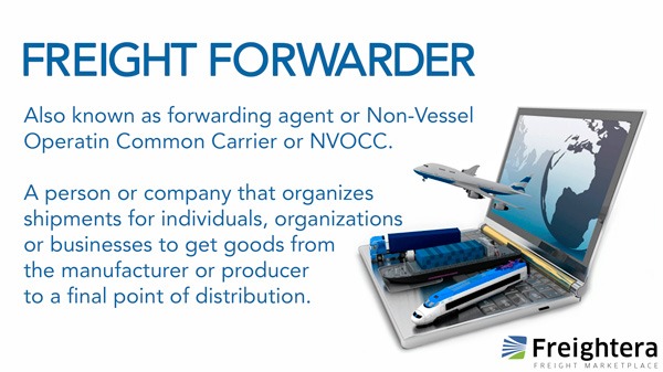 Freight forwarder NVOCC definition and illustration