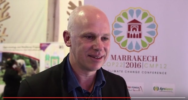 Freightera CEO Eric Beckwitt Interviewed by Climate Home at COP22 in Marrakech