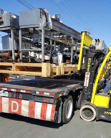 Heavy load forklift