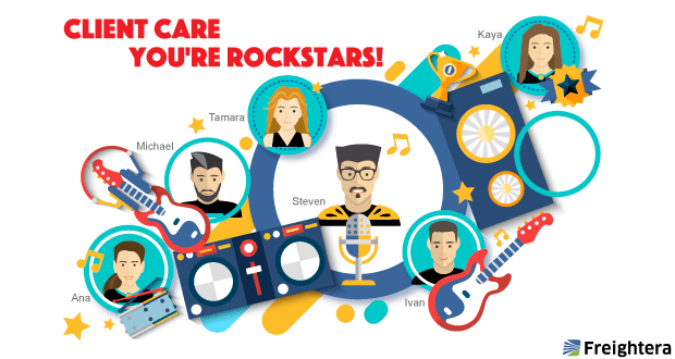 Freightera Client Care Rockstars