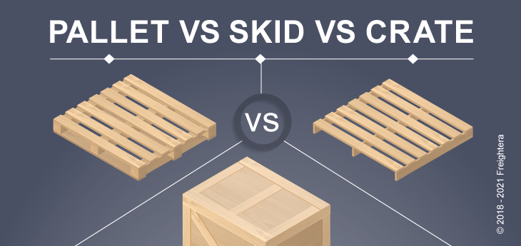 What Is The Difference Between A Skid And A Pallet