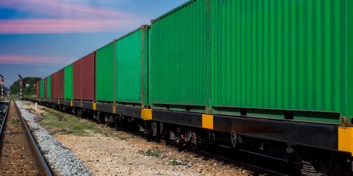 Freight moved by rail