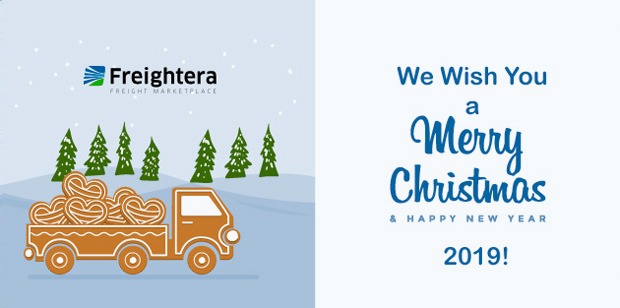 Happy Holidays from Freightera