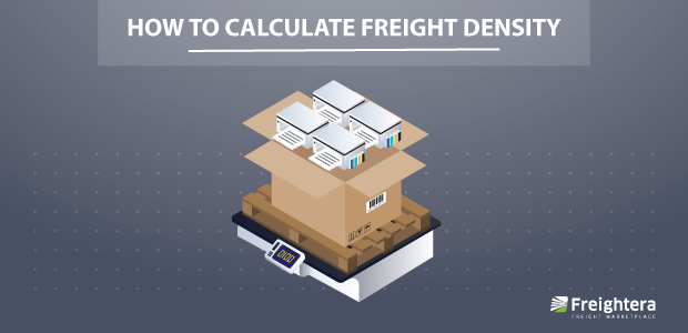 Freight Density Calculation Ilustration of Packaged Freight