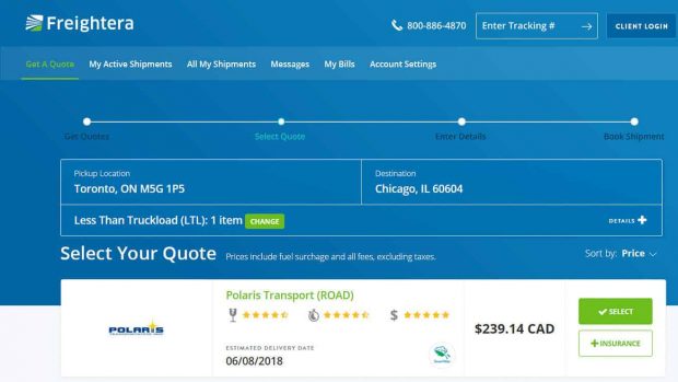 Freightera Freight Shipping Online Marketplace Plans to Go Publis