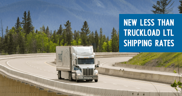 New Less than Truckload LTL Freight Shipping Rates
