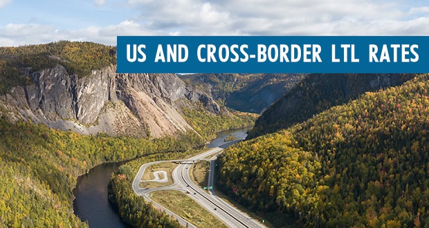 Freightera US and Cross Border LTL Freight Rates