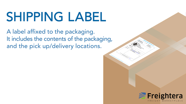 Shipping Label Definition Freightera Freight Glossary