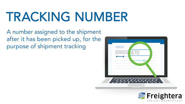 Tracking Number Definition Freightera Freight Glossary