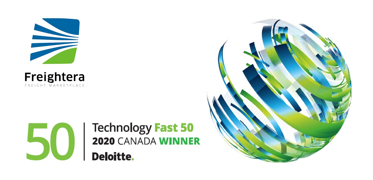 Deloitte Freightera Fast50 technology award