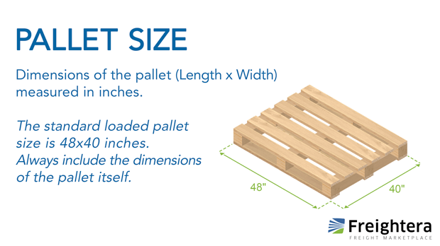 Pallet Size Freightera Freight Glossary Definition