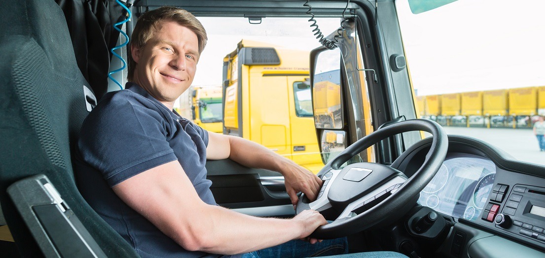 Freight truck driver