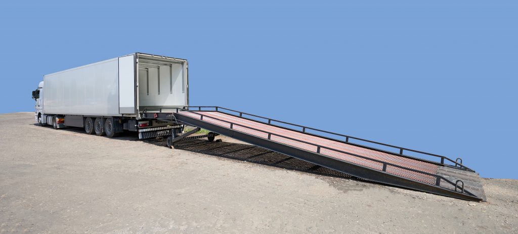 Example of a loading ramp