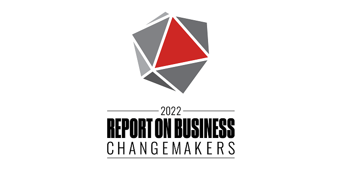 Report on business changemakers logo L