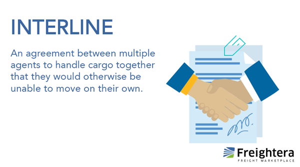 Interline definition in freight shipping