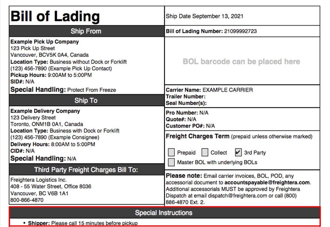 7 easy steps to filling out a bill of lading like a pro
