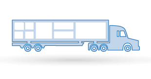 A Freightera illustration of a FTL truck