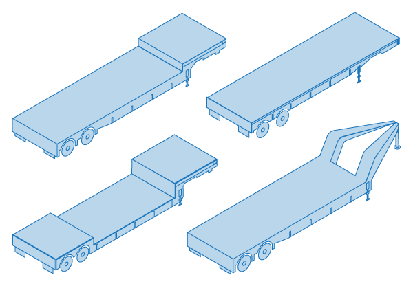 A Freightera illustration of different trailer types