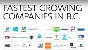 Business in Vancouver Top 100 Fastest-Growing Companies in BC